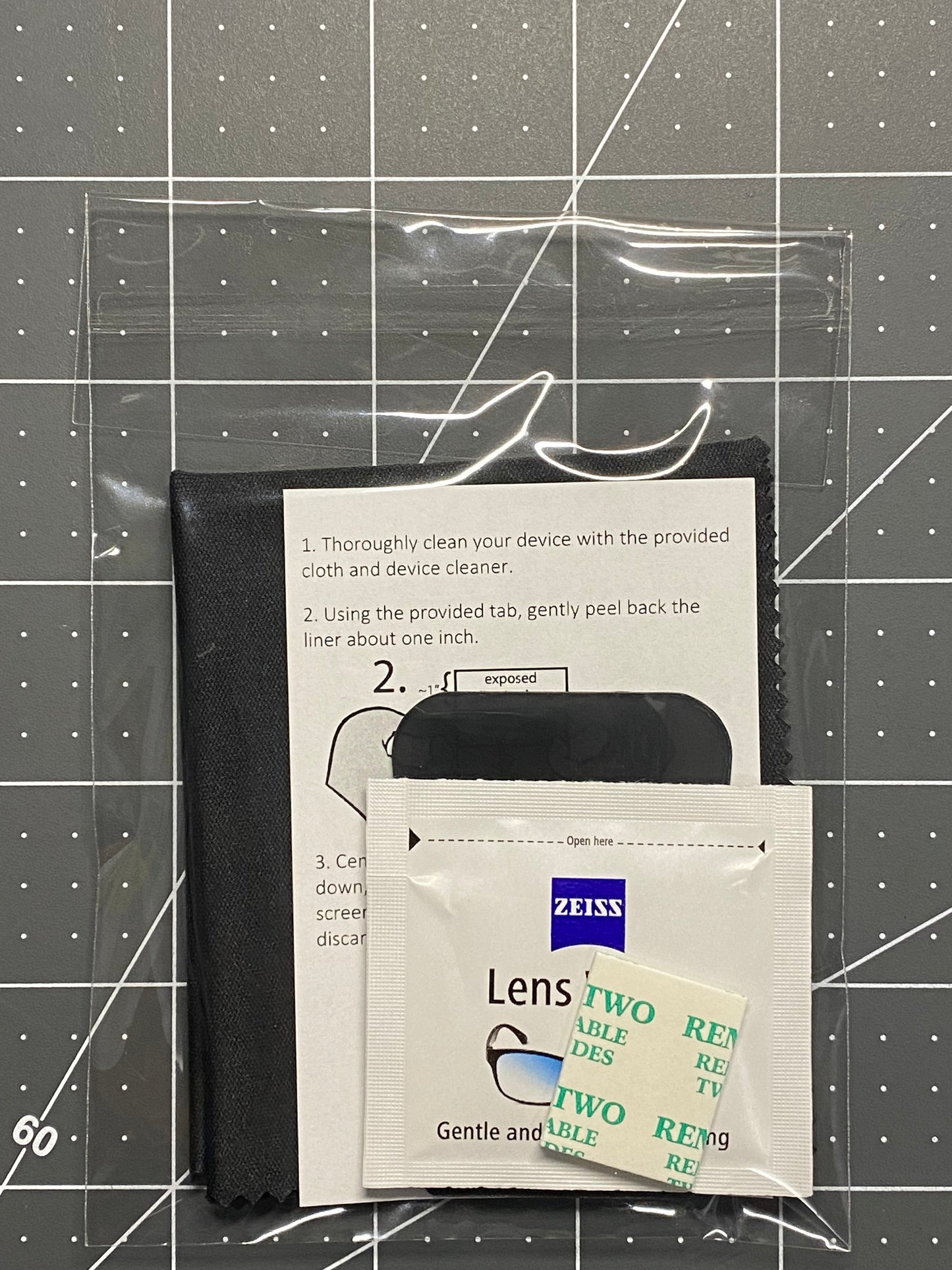 Screen protector application kit