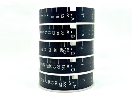 Black Preston Ring Stickers